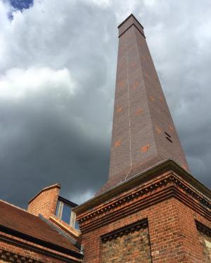 Swift tower in Brown Brindle bricks